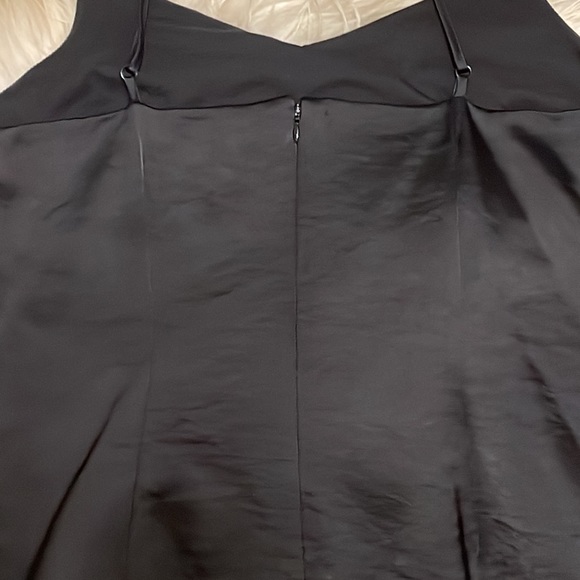 Secret Mission Black Bailey Dress with ostrich fur lining NWT - Picture 7 of 10